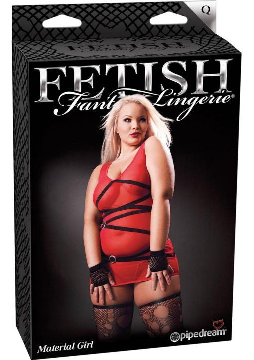 Fetish Fantasy BDSM Play Material Girl Costume Fancy Dress Ups