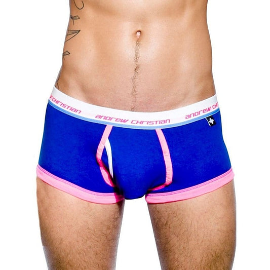 Tighty Whitie Punked Cresent Boxer Royal - Jocks and G-Strings