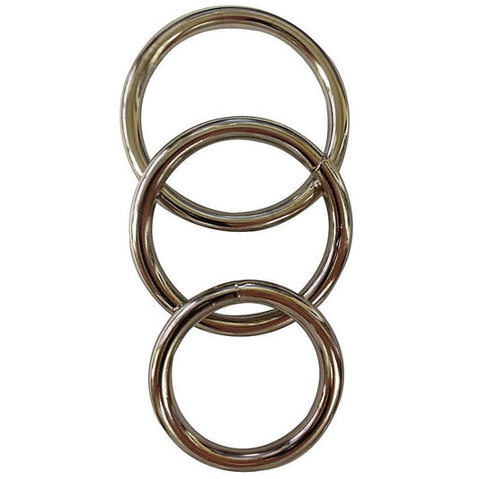 Sportsheets Metal O-Ring 3 Pack