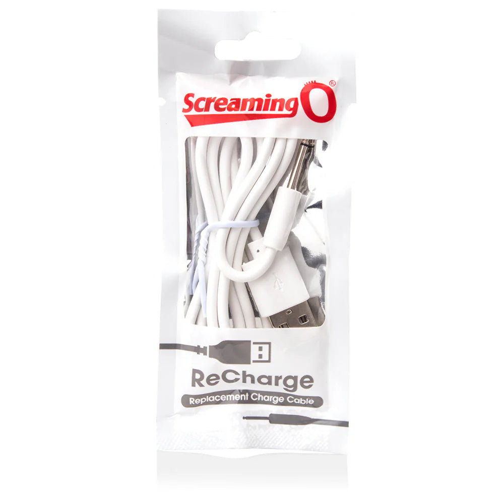 Screaming O Recharge Cable USB to DC Vibrator Accessories