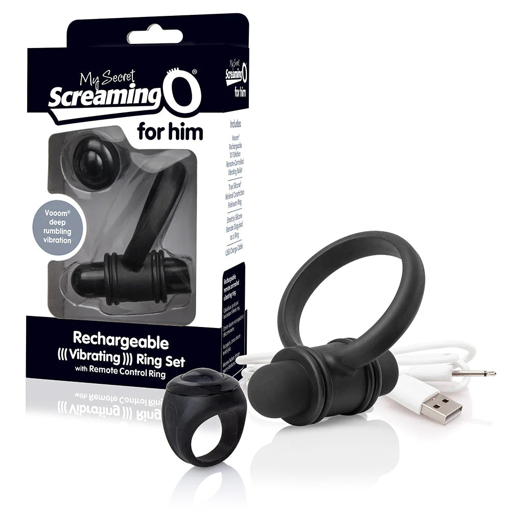 My Secret ScreamingO Rechargeable and Vibrating Cock Ring For Him Vibrating Cock Rings