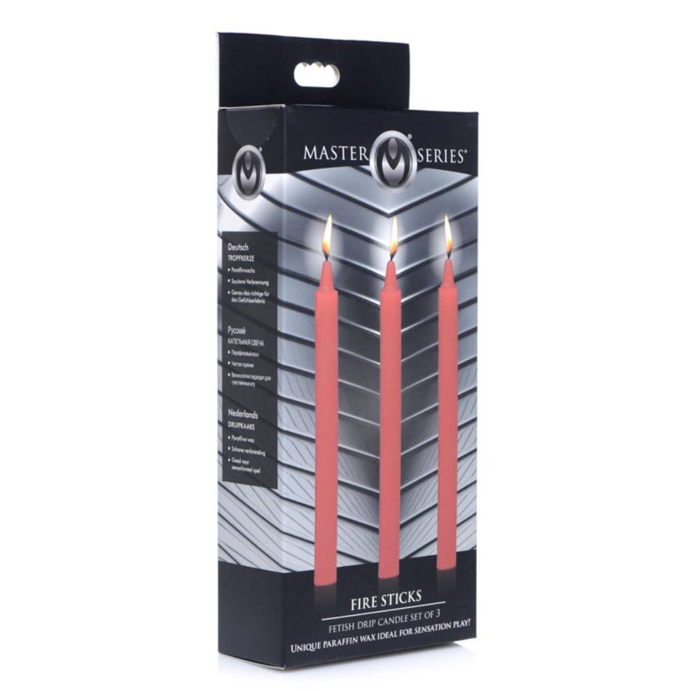 XR Brands Master Series Fetish Drip Candles Bath and Intimate Fragrances