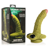 XR Brands Creature Cocks Swamp Monster Fantasy Dildo Green 23.9cm Realistic Dildos