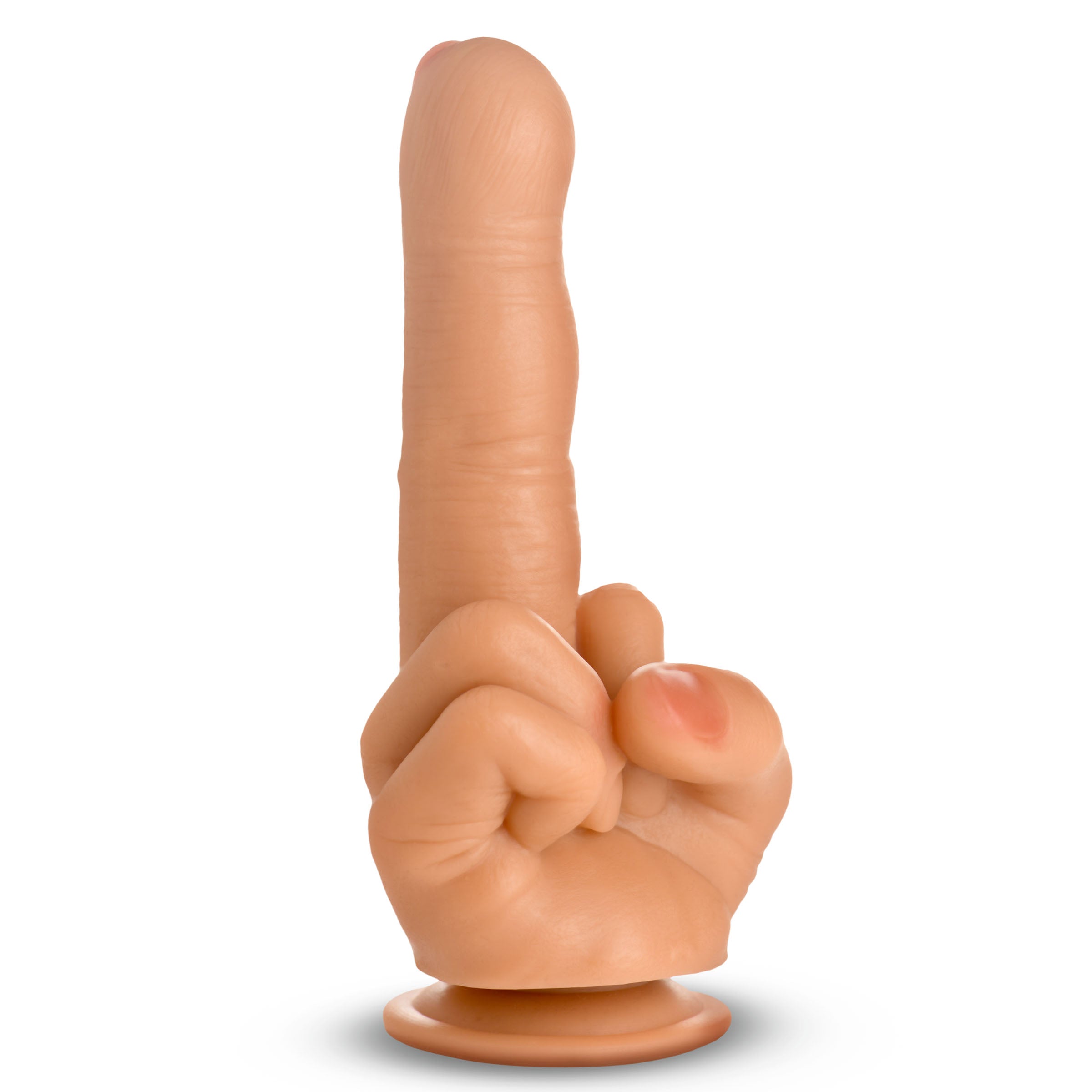 XR Brands Master Series The Giant Realistic Finger Dildo Realistic Dildos