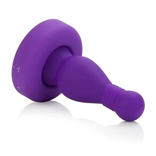 CalExotics Silicone Flexi Risque Ripples Prostate Massager - Prostate Toys