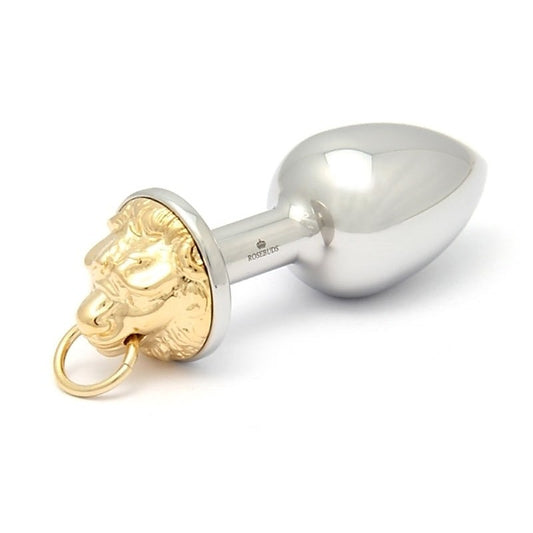 Rosebuds Luxe Lion Flash Gold Medium - Steel Sex Toys