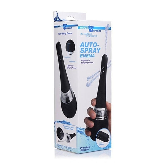 CleanStream Electric Auto-Spray Enema Bulb - Anal Cleansing
