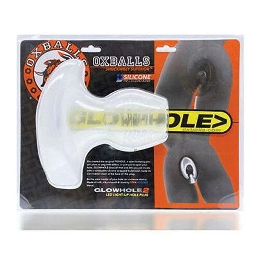 Oxballs Glowhole LED Lit Fuckplug - Anal Vibrators
