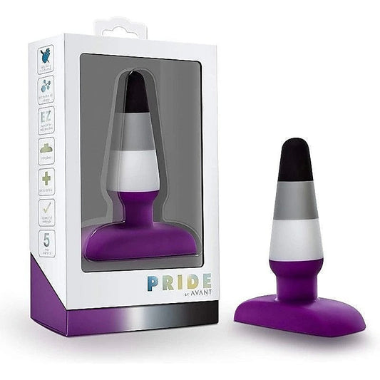 Avant Pride P7 Ace - Vibrant Rainbow-Themed Anal Plug - Butt Plugs