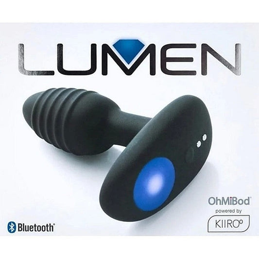 OhMiBod Lumen by Kiiroo Anal Vibrator - Black - Anal Vibrators