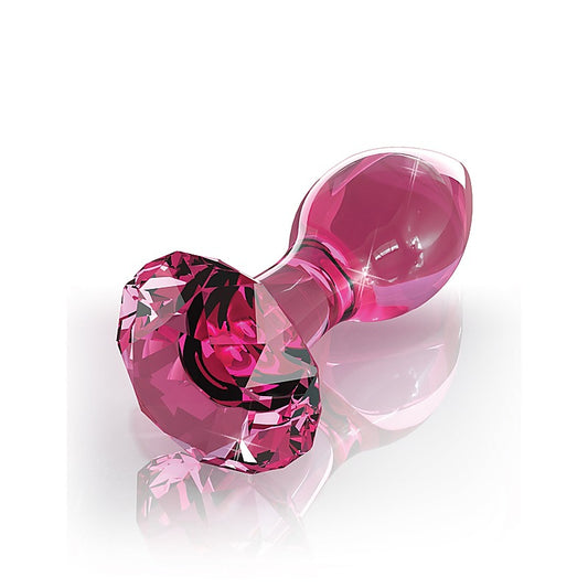 Pipedream Icicles No 79 Glass Anal Plug Pink