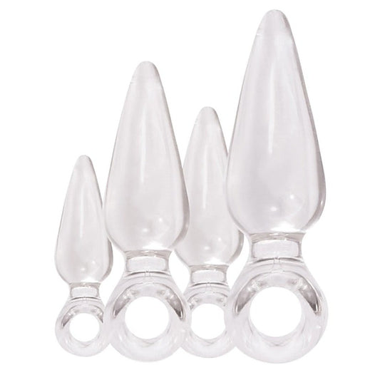 Jolie Trainer Kit - Clear Butt Plug Set