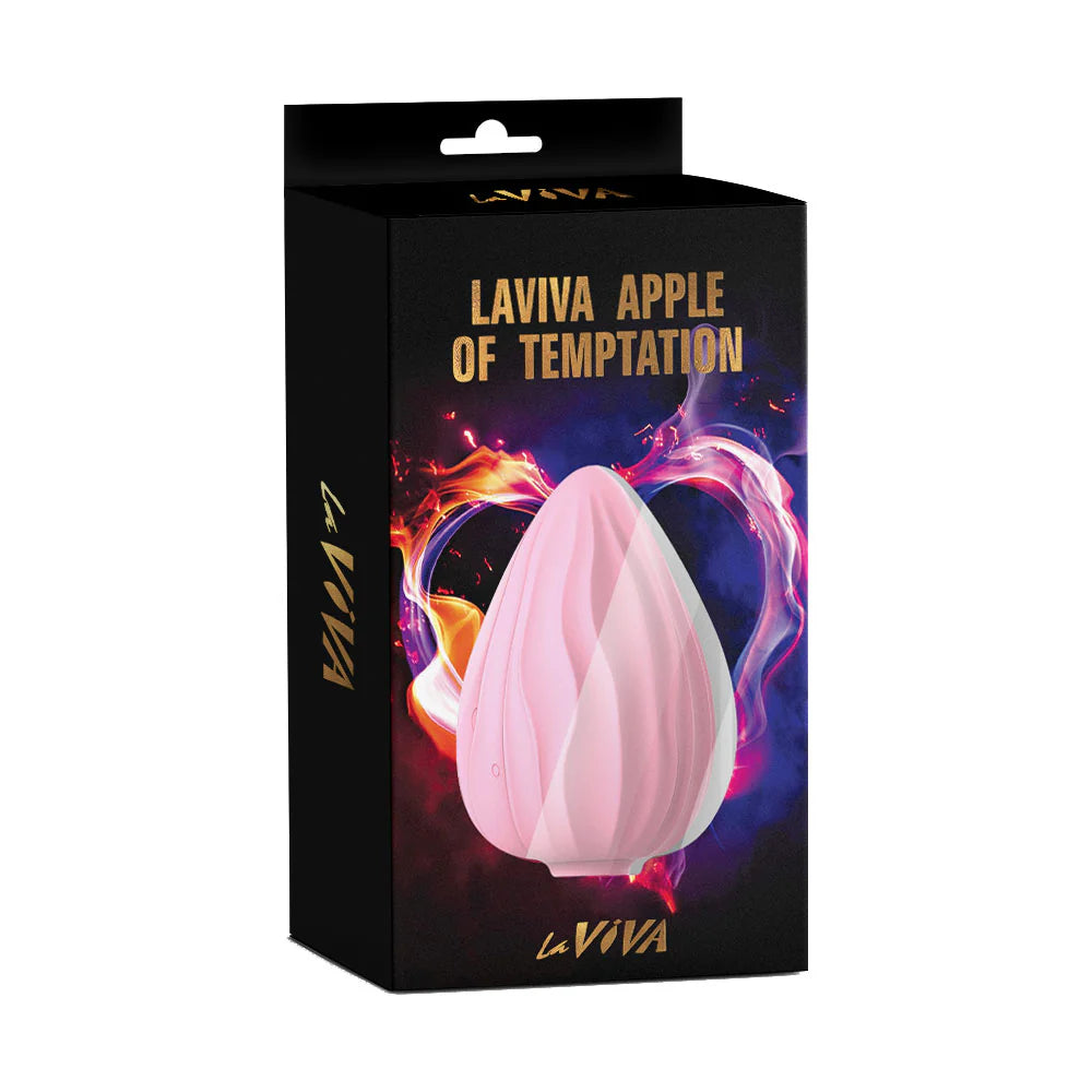 La Viva Apple Of Temptation 10 Modes Clitoral Suction Vibrator Clit Ticklers and Pulsators
