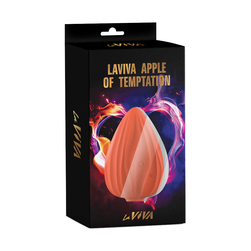 La Viva Apple Of Temptation 10 Modes Clitoral Suction Vibrator Clit Ticklers and Pulsators
