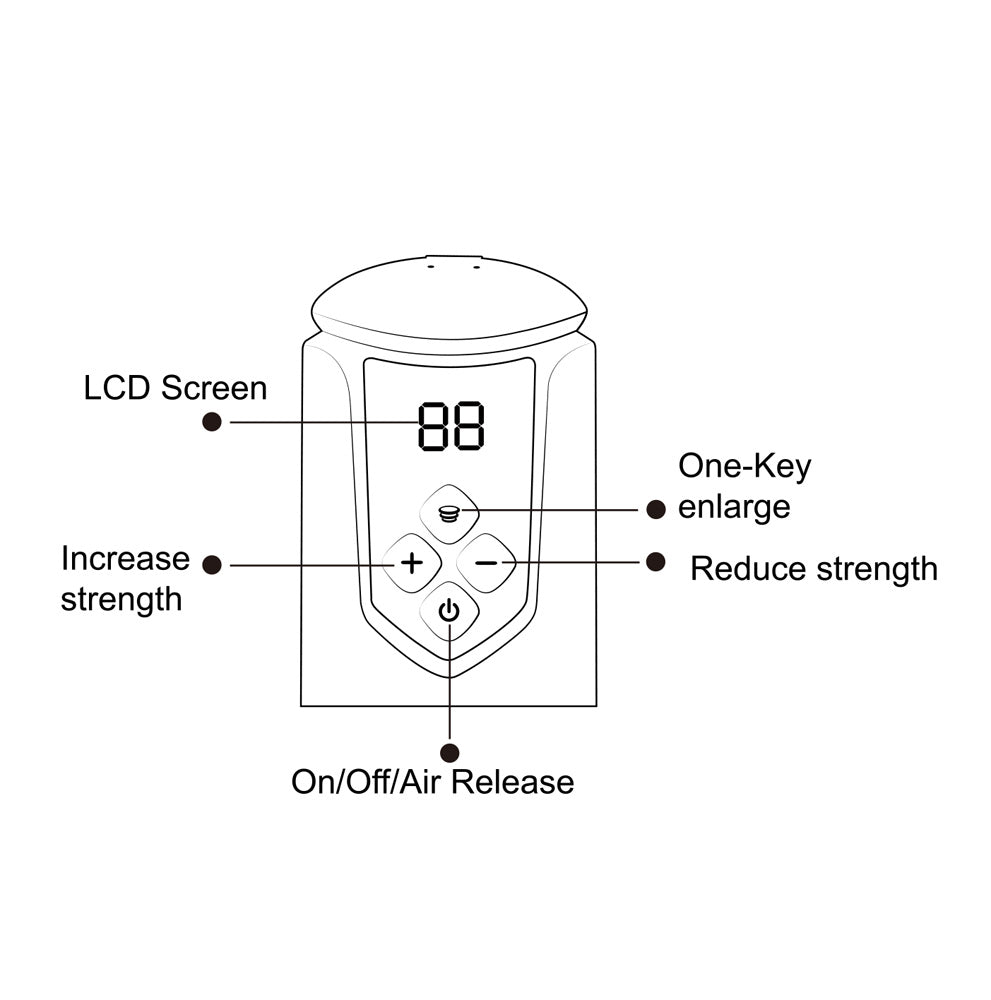 Maia ARCHER USB Rechargeable Automatic Penis Pump Penis Pumps And Stretchers
