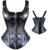 BDStyle Punk Style Leather Strappy Vest Fetish Wear Corset Small Her Fetish