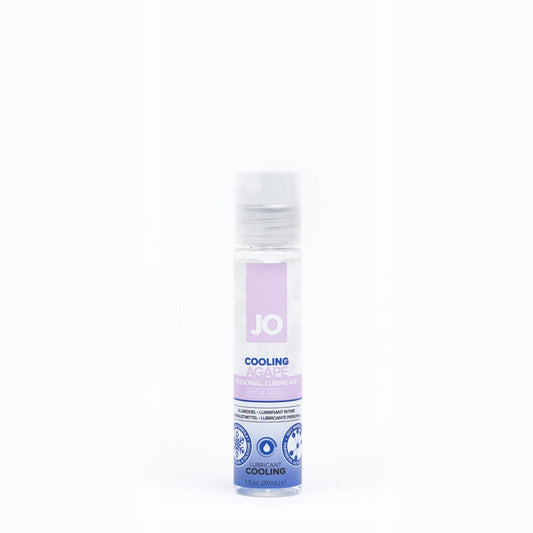 System JO Agape Water Based Cooling Lubricant 30ml Water Based Lubes