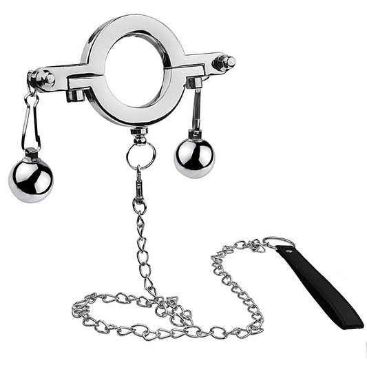 Sensual Stainless Steel Hanger - Customizable Weight for Heightened Pleasure - Steel Sex Toys