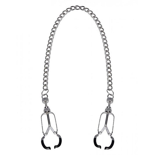 Caliper Nipple Clamps with Removable Chain - Breast and Nipple Toys