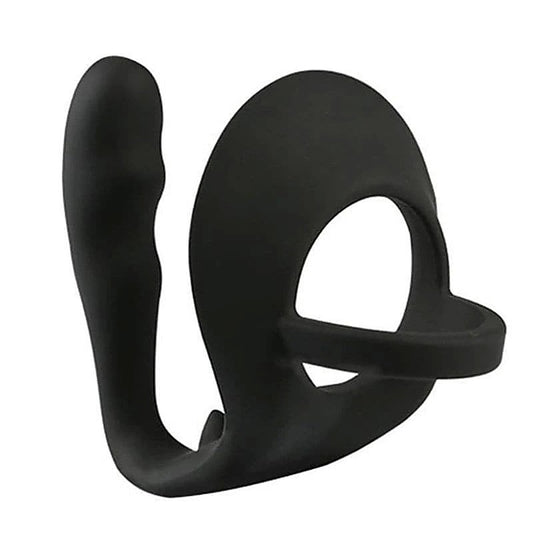 Erection Enhancing Cock Ring and Plug - Cock Rings