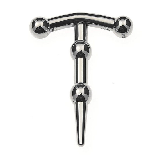 BDStyle Dual Bead Pleasure Plug - Intense Stimulation - Penis Plugs