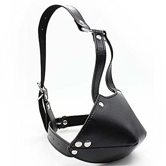 Thin Bondage Face Harness & Ball Gag by BDStyle - Bondage Gags and Bits