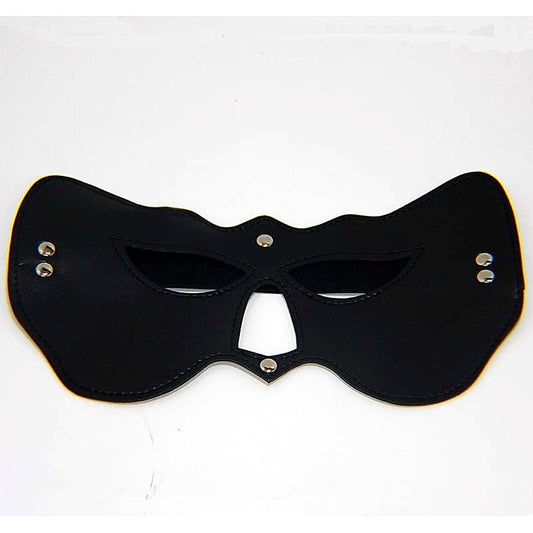 Cat Woman PVC Eye Mask Black Heavy