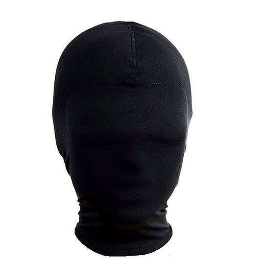 Spandex Hood With Padded Blindfold