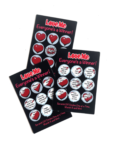 Little Genie Love Me Lotto Naughty Scratcher Party Gifts and Novelties