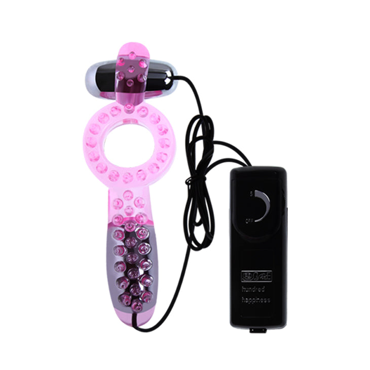 Baile Double Vibrators COUPLES Stretchy Cock Ring - Vibrating Cock Rings