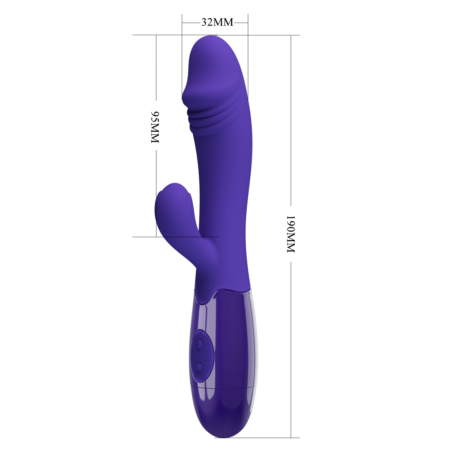 Baile Pretty Love Snappy Youth Rechargeable Rabbit Vibrator Rabbit Vibrators