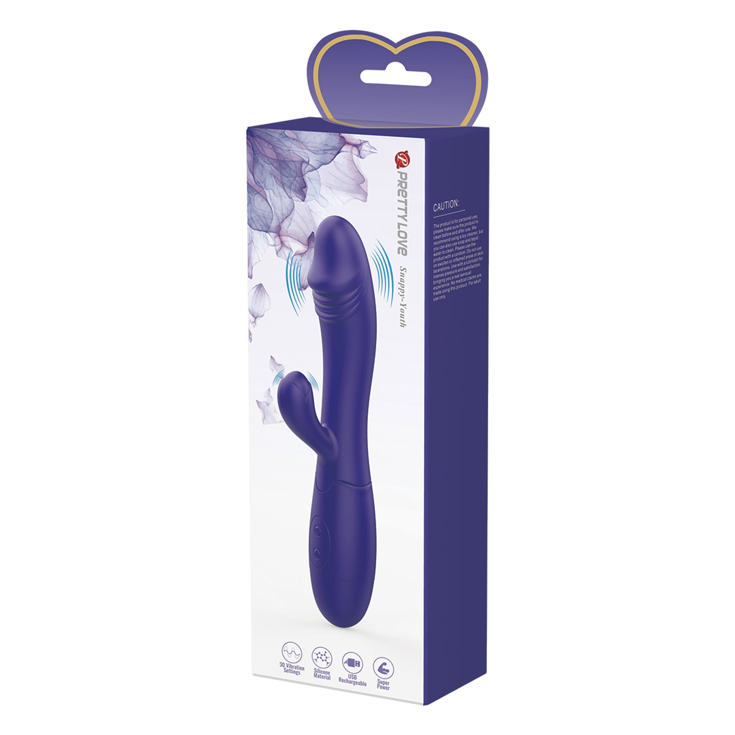 Baile Pretty Love Snappy Youth Rechargeable Rabbit Vibrator Rabbit Vibrators