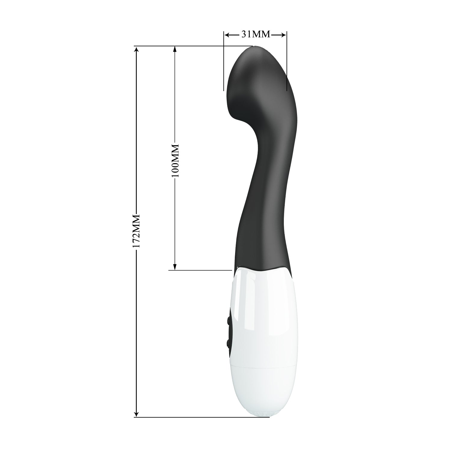 Pretty Love Charles 30 Functions G Spot Vibrator Black G-Spot Vibrators