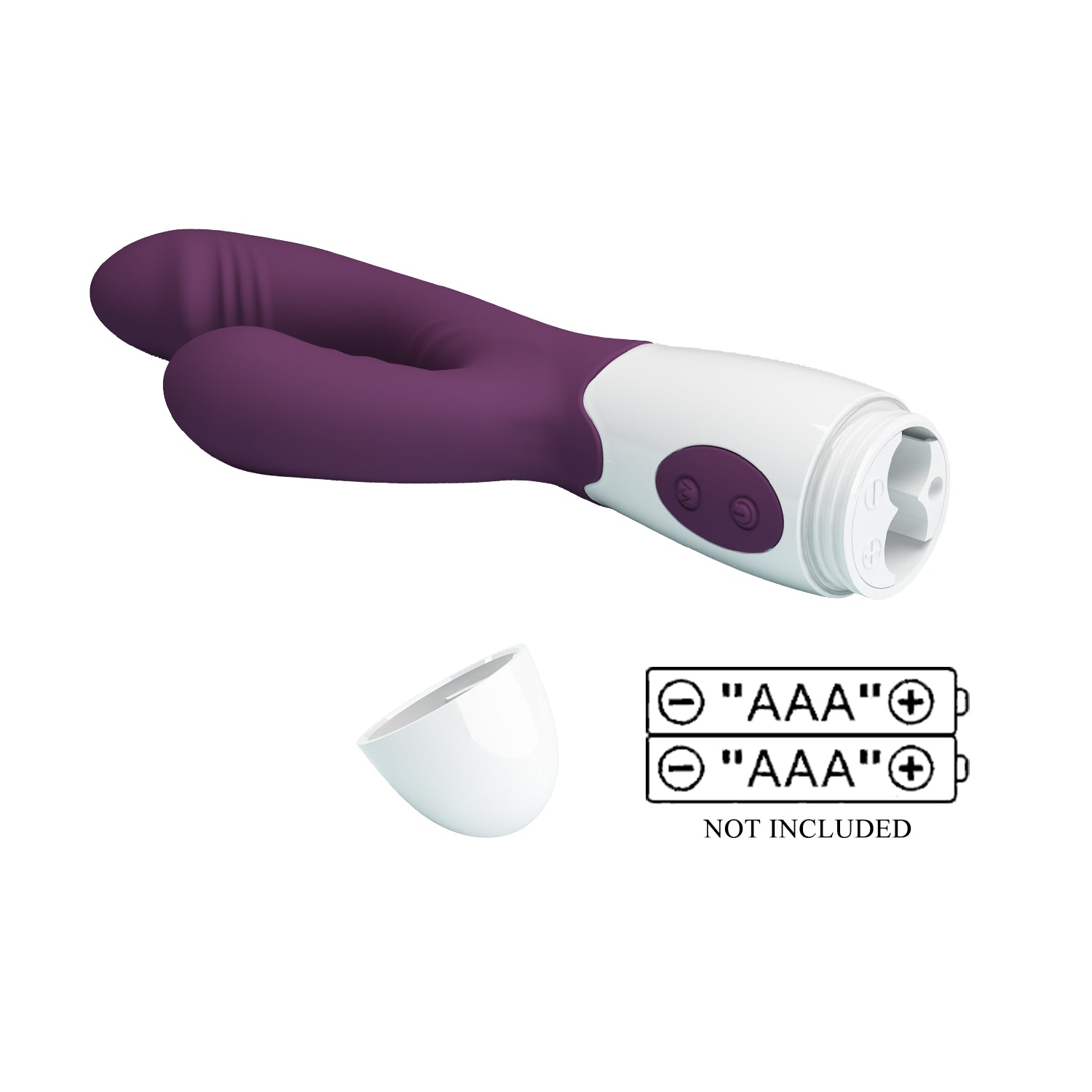 Pretty Love Andre Silicone Dual Rabbit Stimulator Rabbit Vibrators