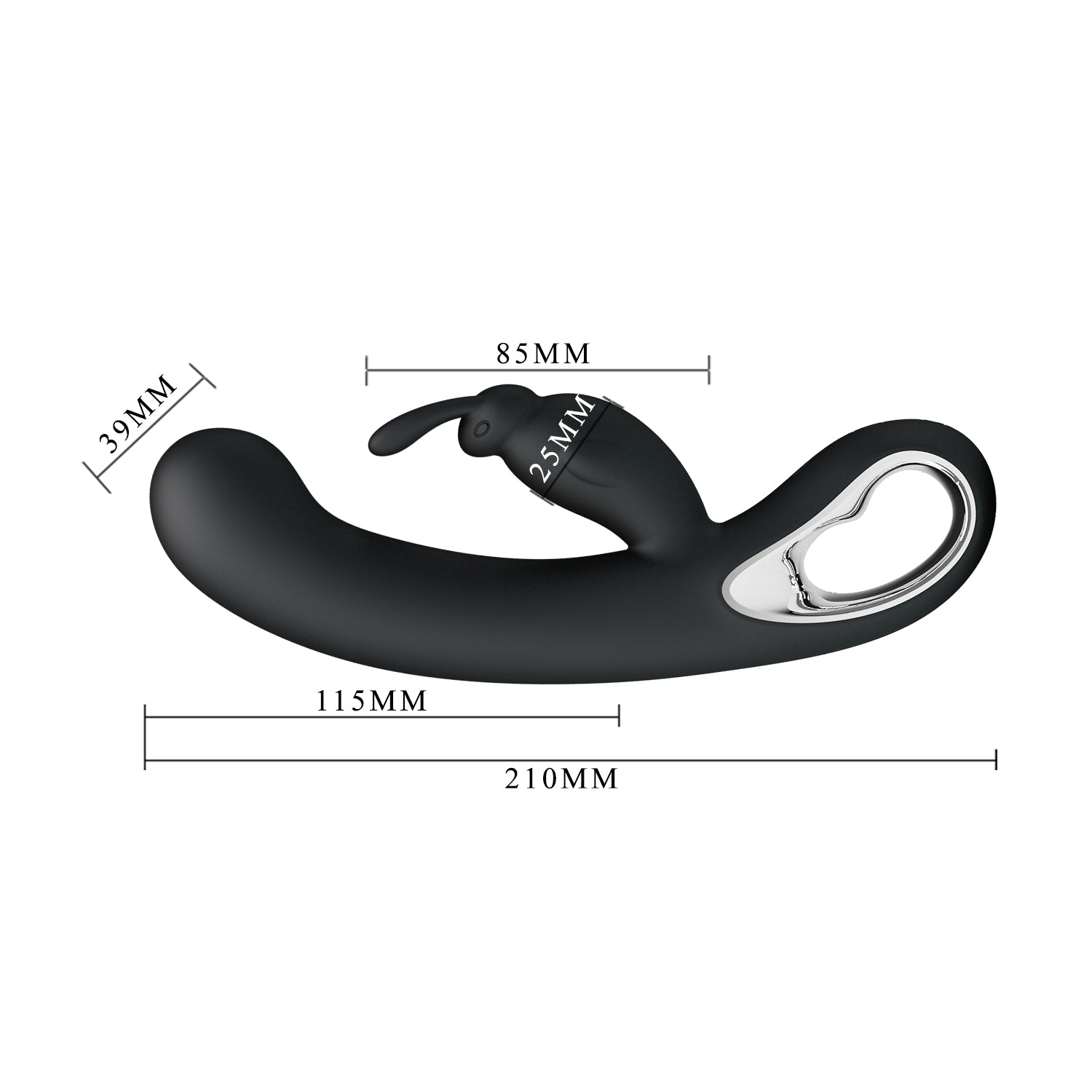 Party Up COLIN USB Rechargeable Rabbit Vibrator Rabbit Vibrators