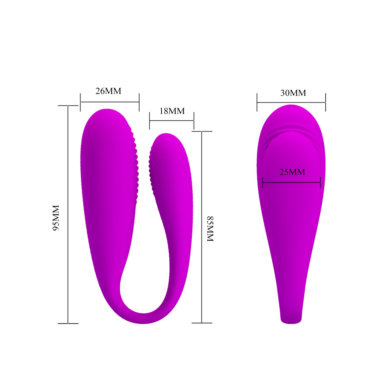 Baile Aldrich Rechargeable Clitoral Stimulator Clit Ticklers and Pulsators
