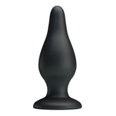Party Up JEREMY Waterproof Silicone Butt Plug Black Butt Plugs