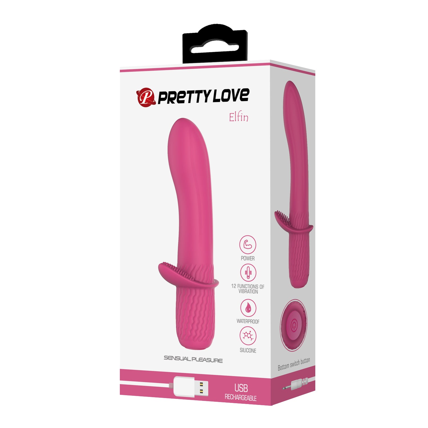 Baile Troy Rechargeable Vibrating Bullet Massager Bullet Vibrators