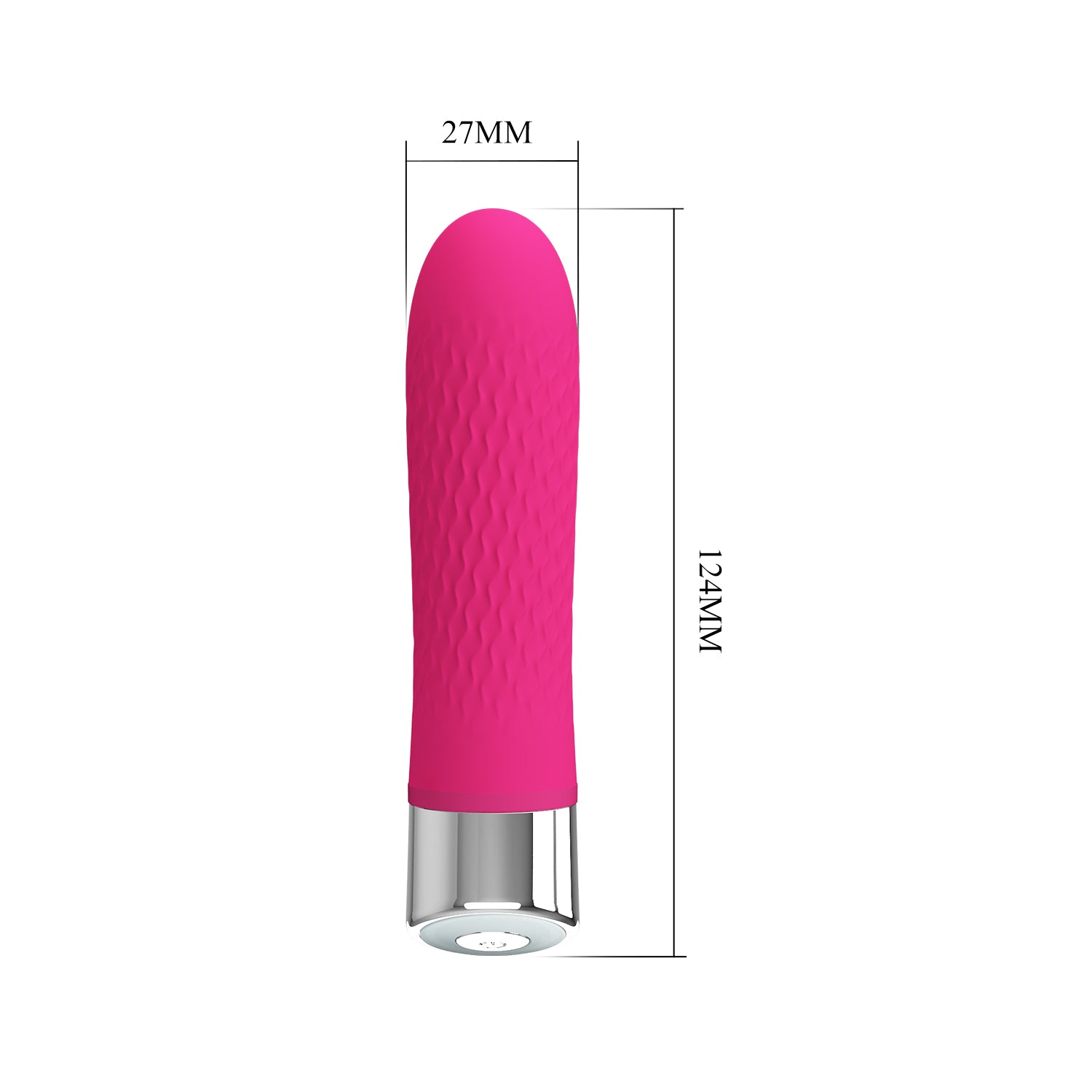 Baile Sebastian Textured Silicone Bullet Vibrator Bullet Vibrators