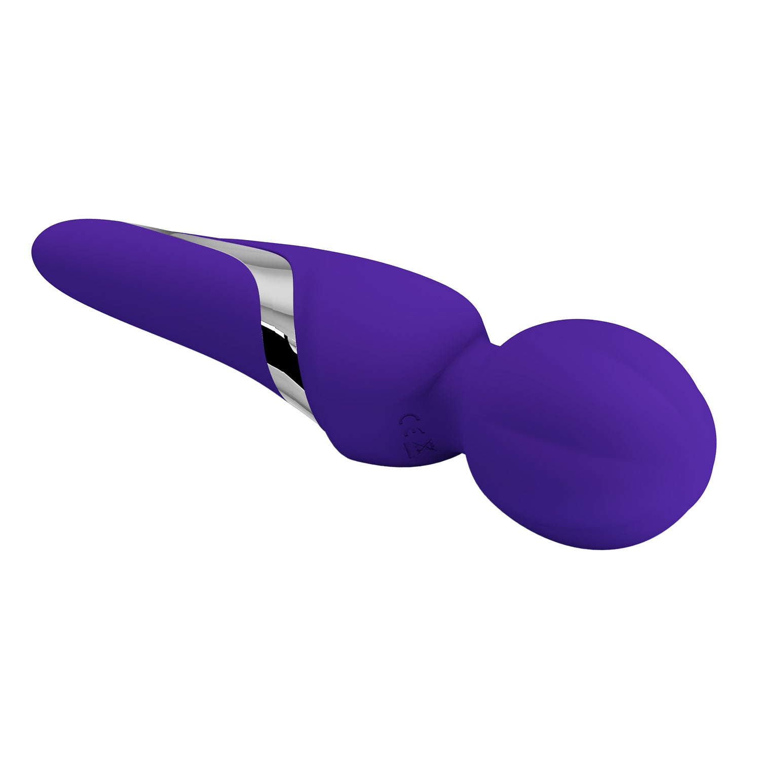 Baile Pretty Love WALTER Super Soft Silicone Wand Massager Purple Body Wands