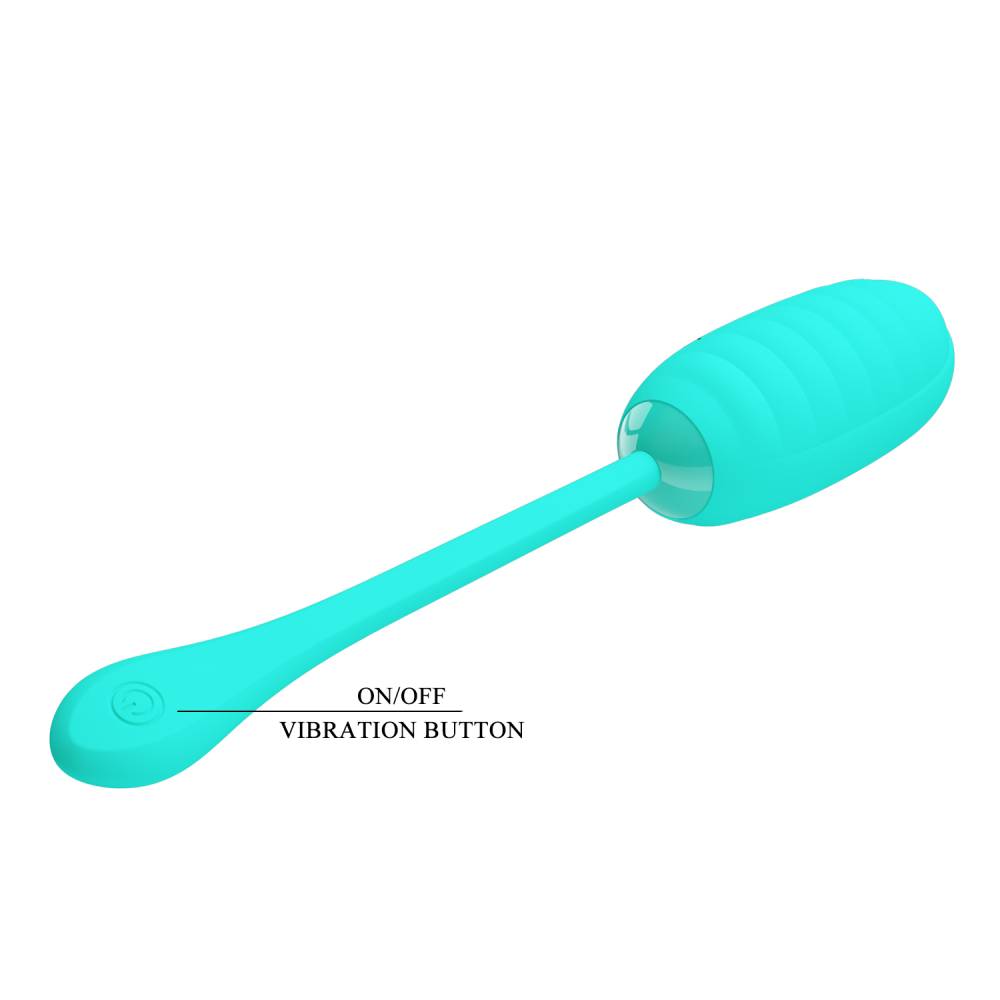 Pretty Love Kirk Super Soft Silicone Vibrating Love Egg Massager Love Eggs and Kegel Exercisers