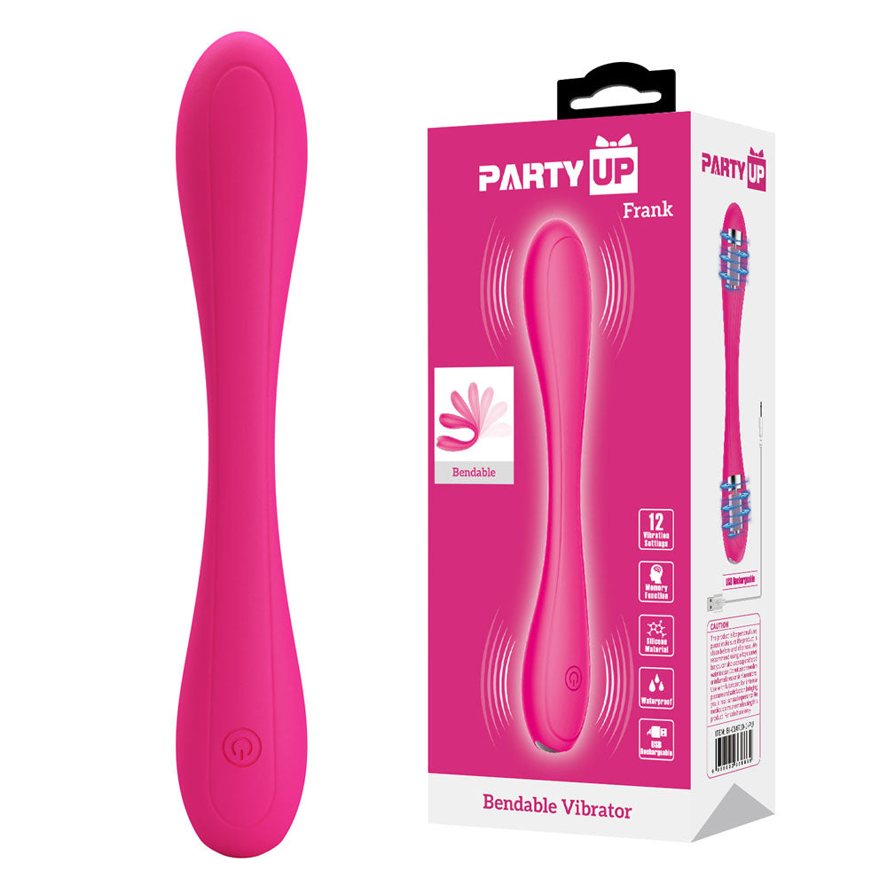 Party Up FRANK Bendable G-Spot Vibrators G-Spot Vibrators