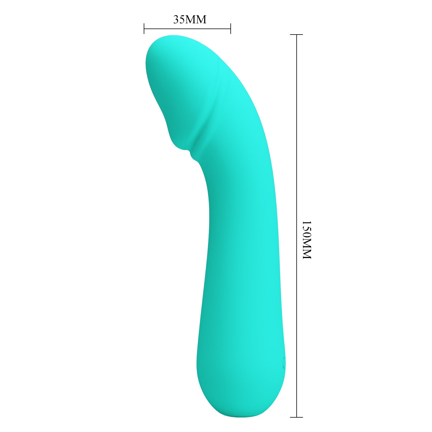 Baile Pretty Love CETUS Realistic Flexible Vibrator G-Spot Vibrators
