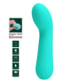 Baile Pretty Love FAUN Silicone Flexible G-Spot Vibrator Green G-Spot Vibrators