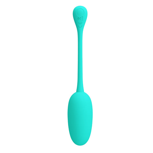 Baile Pretty Love KNUCKER Silicone Egg Vibrator Green Love Eggs and Kegel Exercisers