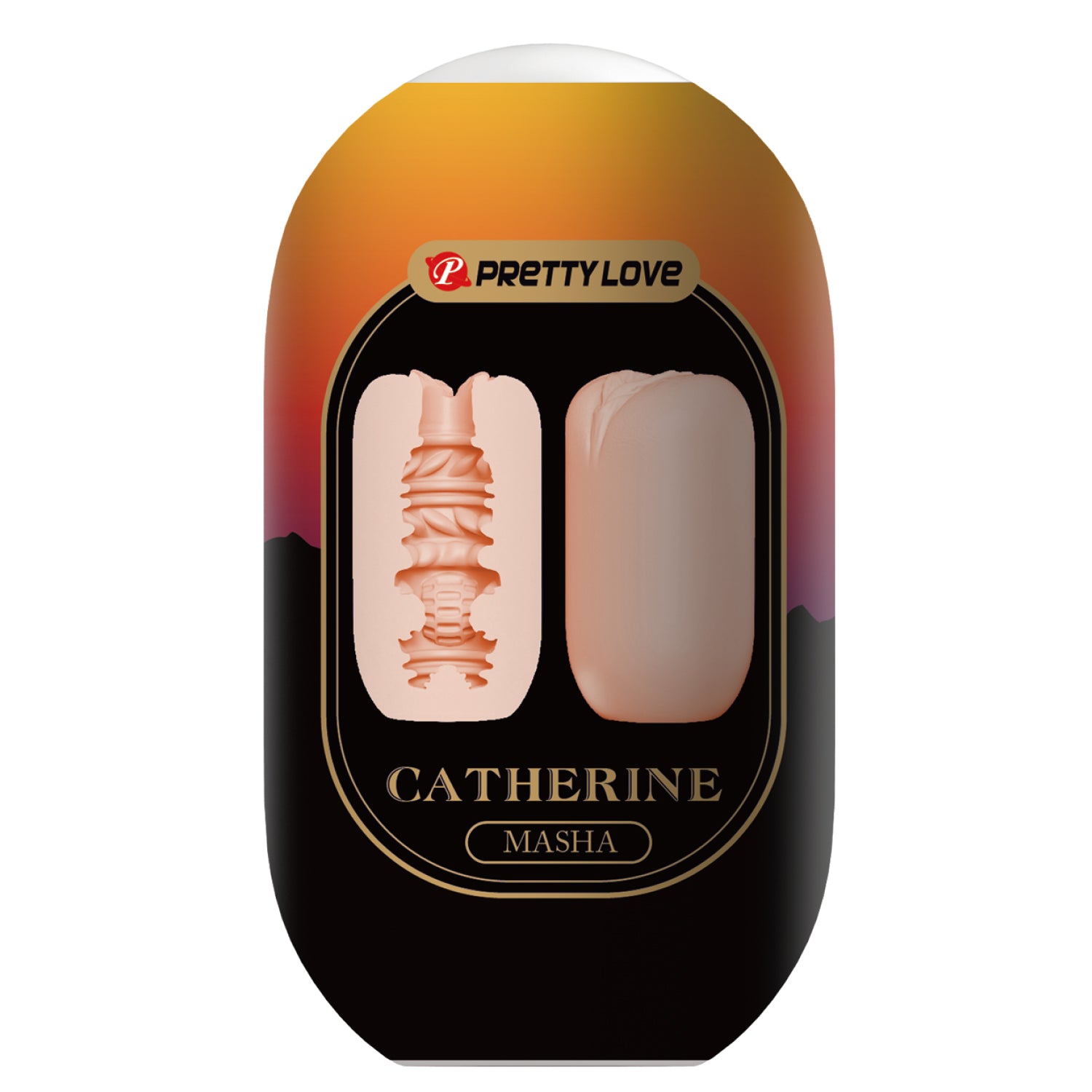 Pretty Love Catherine Masha Egg Masturbator Peach Masturbators and Strokers