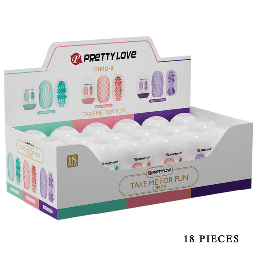 Baile 18 Pack Cupid X Male Masturbator Sleeve - Masturbators and Strokers