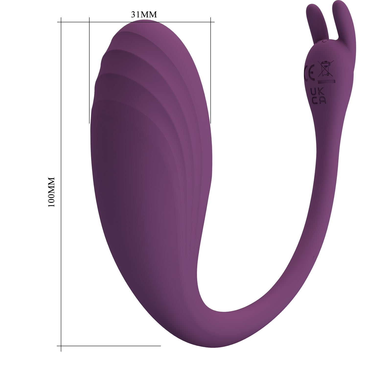 Baile Pretty Love CATALINA Fully Silicone Wearable Vibrator Love Eggs and Kegel Exercisers
