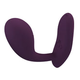 Baile Pretty Love BAIRD Mobile Ppp Control Silicone vibrator Purple G-Spot Vibrators
