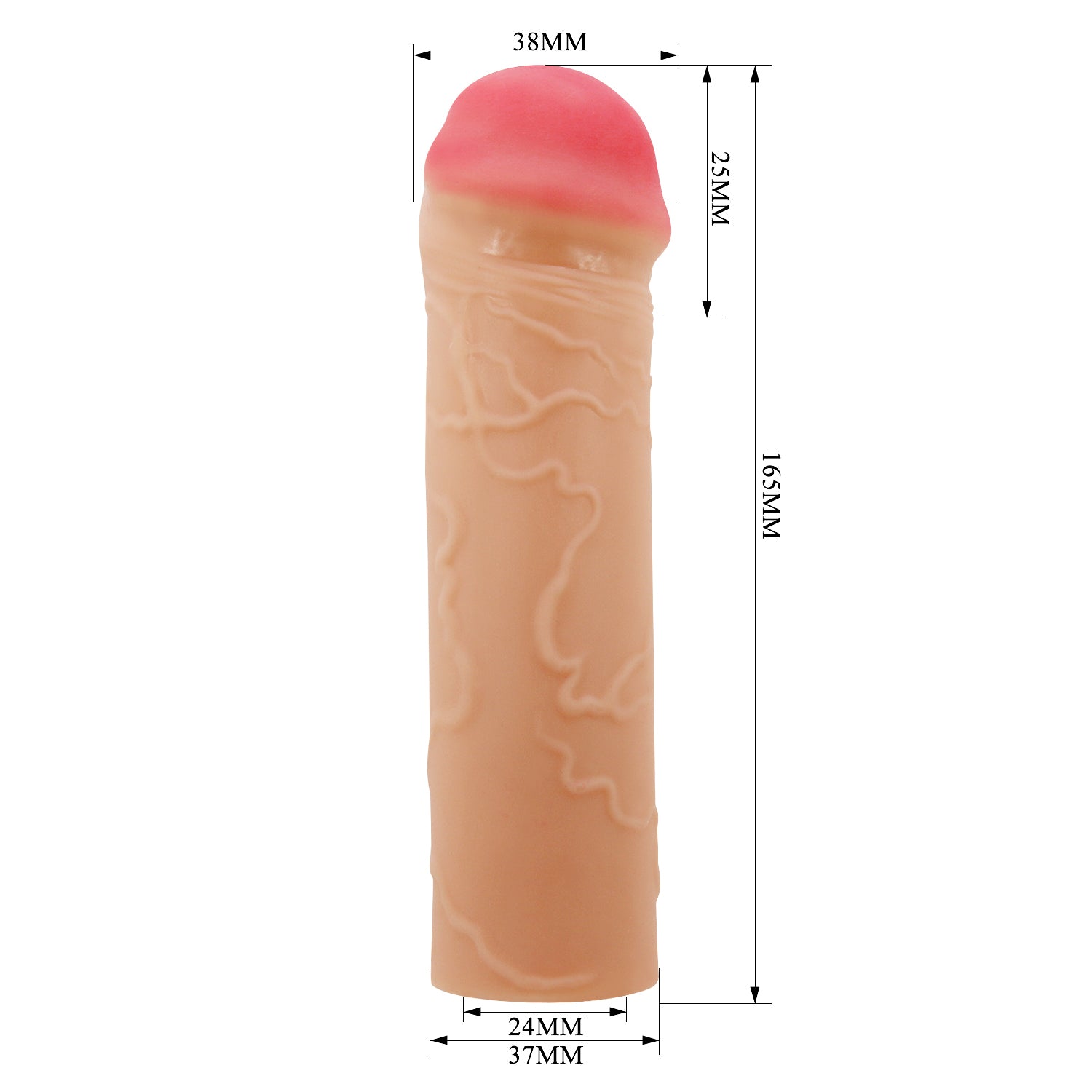 Pretty Love Nile 6.5 Inch Erection Enhancer Penis Sleeve Penis Sleeves and Extenders